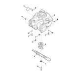 STIHL 6371-967-1500 typeplaatje RM 253 positie 5 technische tekening