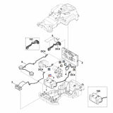 STIHL 6301-430-1476 elektronicamodule positie 2 technische tekening