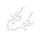 STIHL 9027-068-1860 platkopbout M8x30 positie 2 technische tekening