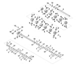 STIHL 6291-700-3501 messenas compl. positie 2 technische tekening