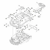 STIHL 6309-967-1510 typeplaatje RMI 632 C positie 8 technische tekening
