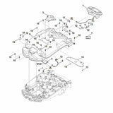 STIHL 6309-967-1500 typeplaatje RMI 632 P positie 8 technische tekening