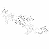 STIHL 6251-643-1002 borgring positie 15 technische tekening