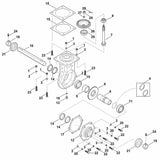 STIHL 6251-007-3200 Set vulringen positie 4 technische tekening