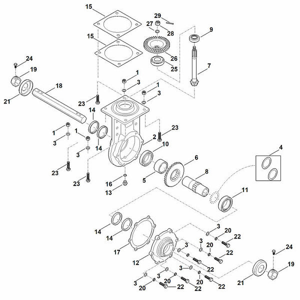 STIHL Set vulringen (OEM 6251-007-3200)
