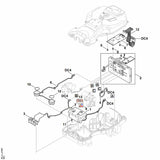 STIHL 6305-007-1000 set elektronicamodule positie 2 technische tekening