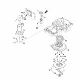 STIHL 9645-946-1911 ronde keerring 19x3,5 70 EPDM positie 11 technische tekening