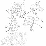 STIHL 9991-003-0545 klemring 5 positie 28 technische tekening