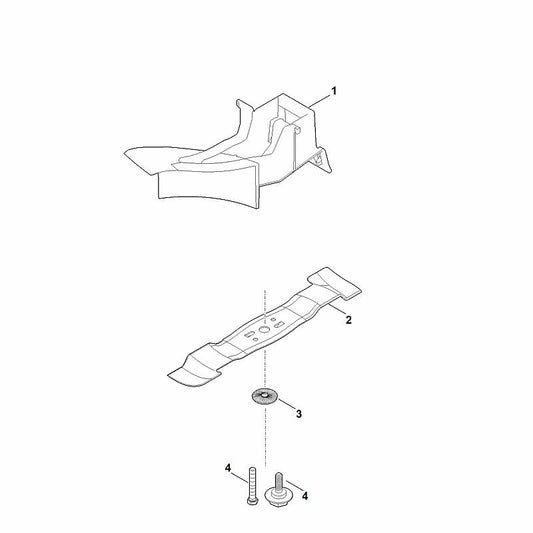 STIHL 6338-702-0105 multimes positie 2 technische tekening