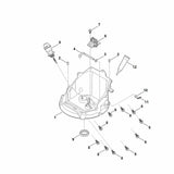 STIHL 0004-350-1701 mof compl. positie 5 technische tekening
