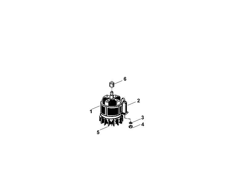STIHL 6005-608-3800 huls ATB positie 6 technische tekening
