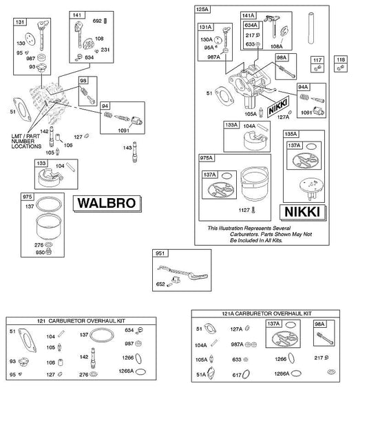 STIHL 0003-000-3092 593432 carburateur positie -1 technische tekening