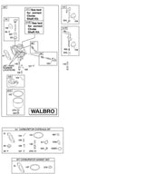 STIHL 0003-000-0092 281165S PAKKING-VLOTTERKAMER positie 137 technische tekening