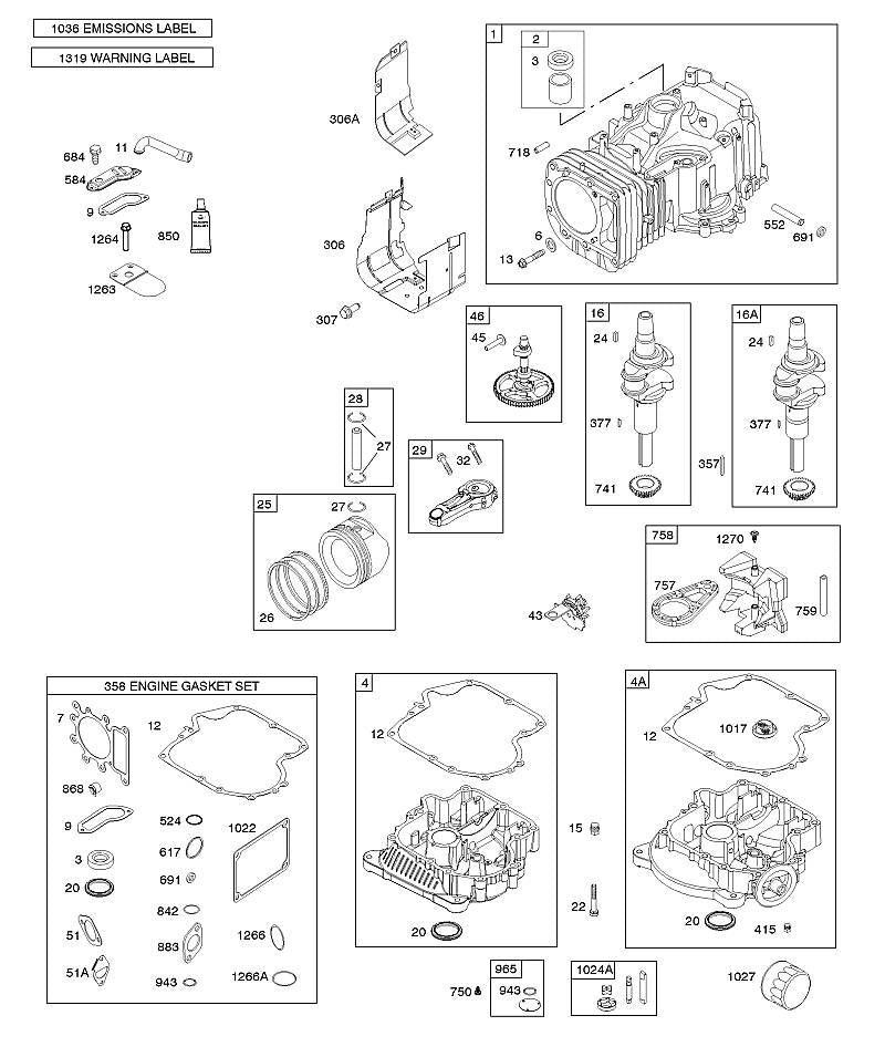STIHL 0003-000-1496 696854 FILTER, OLIE positie 1027 technische tekening