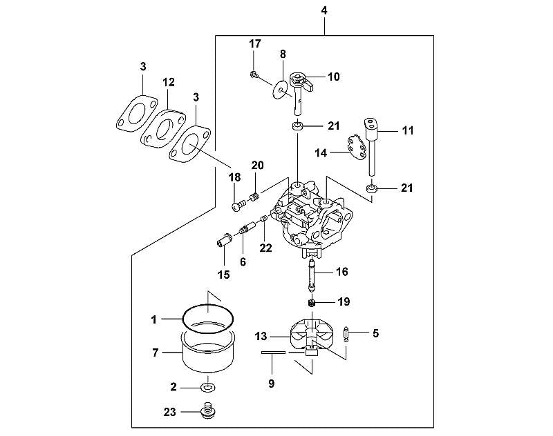 STIHL 0001-121-1600 tussenflens positie 12 technische tekening