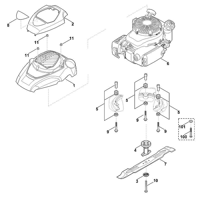 STIHL 6371-011-1804 HD675 (HD675-3013) positie 6 technische tekening