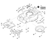 STIHL 6383-706-0700 afdekking positie 5 technische tekening