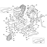 STIHL 6228-716-6300 knevelschroef positie 5 technische tekening