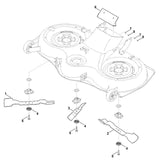 STIHL 6170-702-0111 mes positie 3 technische tekening