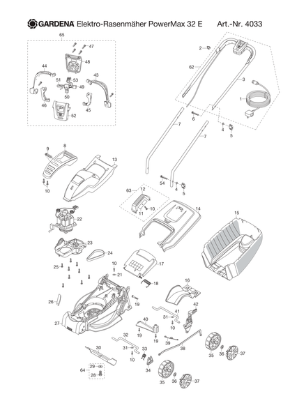 Husqvarna 510760300 onderdelentekening - positie 23