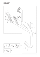 Husqvarna 596296404 onderdelentekening - positie 3
