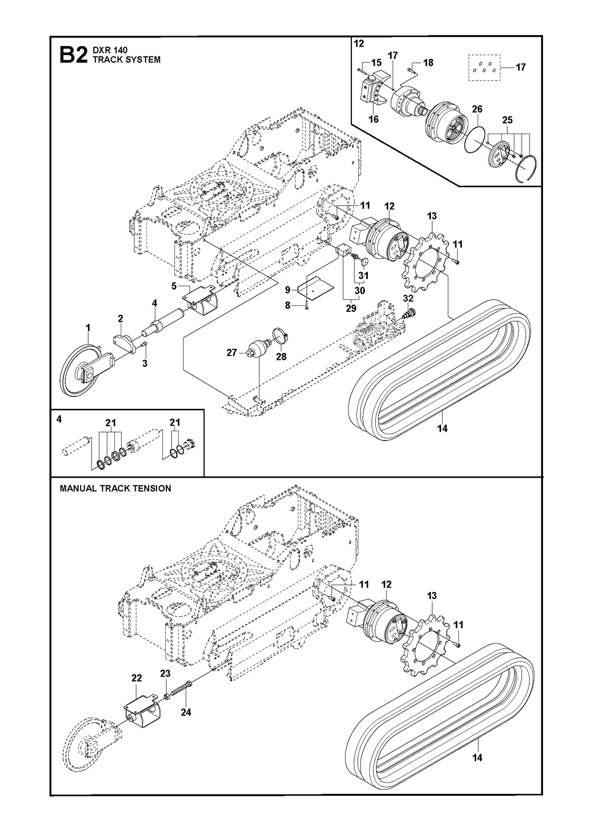 Husqvarna 575389601 onderdelentekening - positie 5