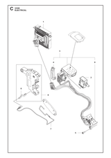 Husqvarna 586492201 onderdelentekening - positie 6