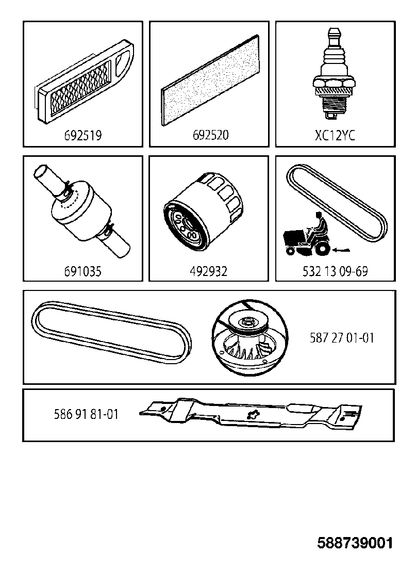 Husqvarna 586458801 onderdelentekening - positie 5