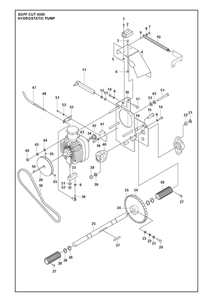 Husqvarna 505830801 onderdelentekening - positie 25