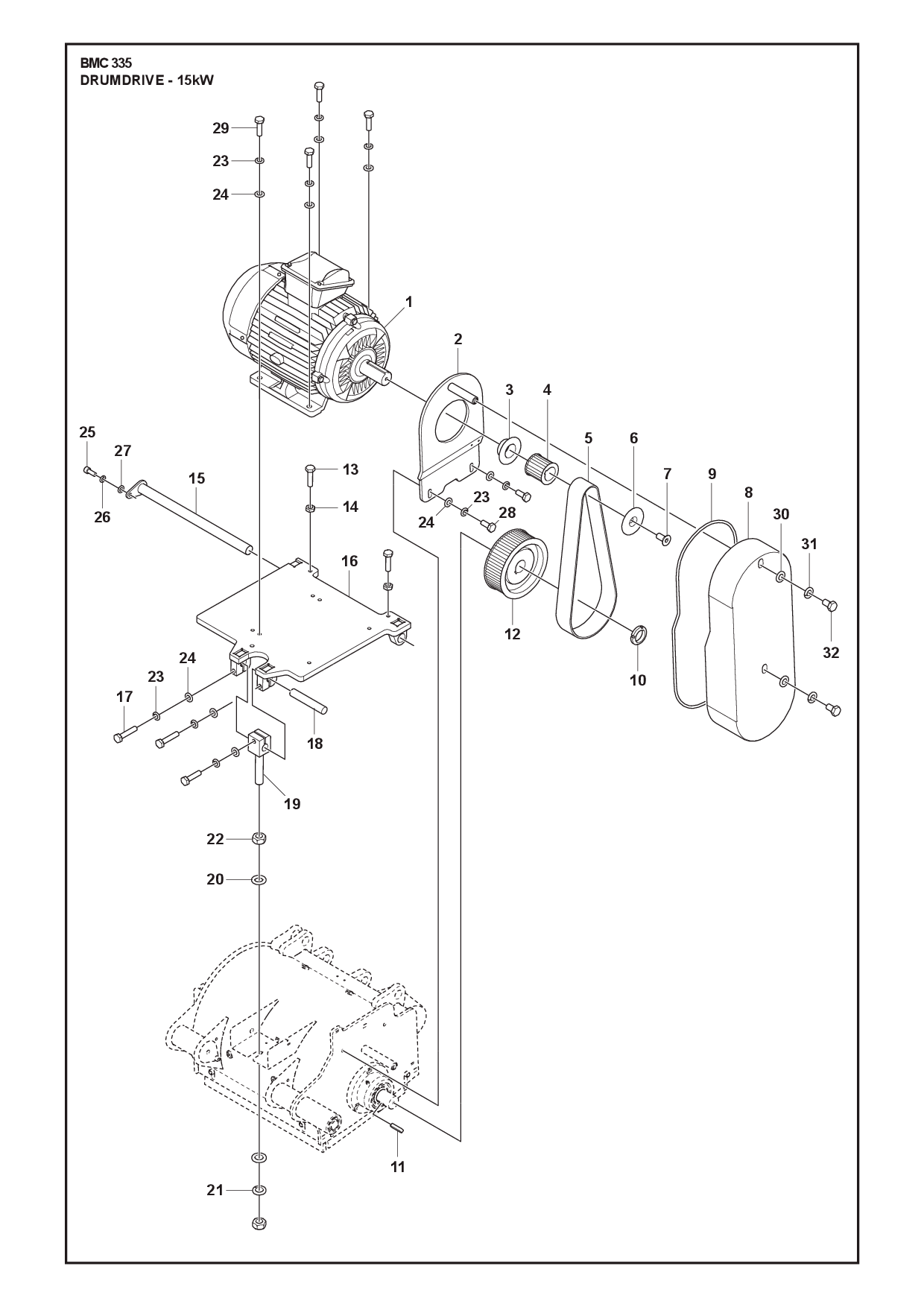 Husqvarna 504749603 onderdelentekening - positie 21