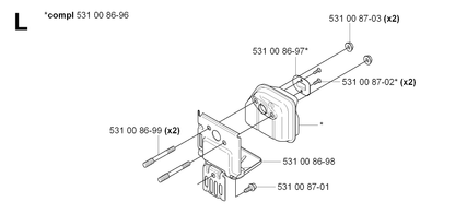 Husqvarna 531008698 onderdelentekening - positie 3