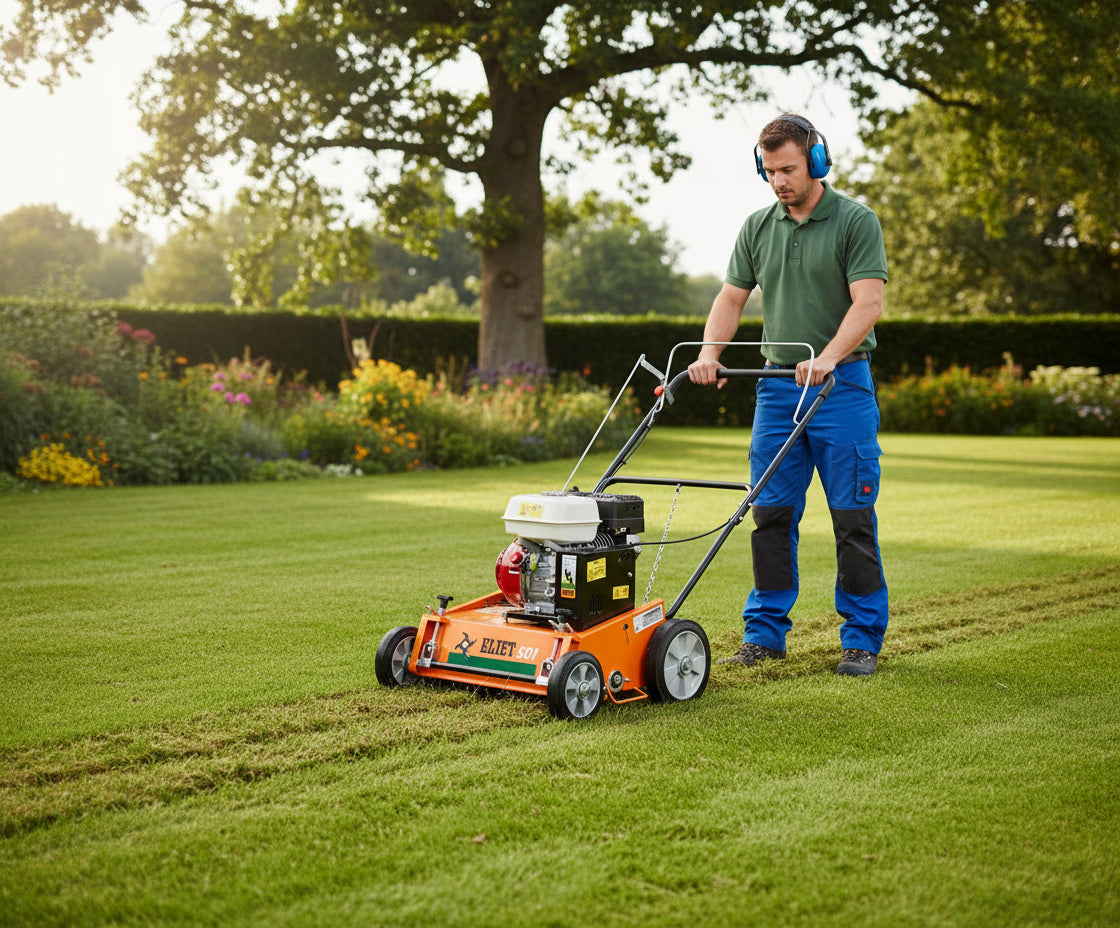 Eliet E501 Std VM verticuteermachine 50 cm-keizers.nu