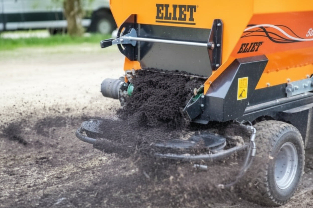 Eliet Ecocure ZR WS zelfrijdende strooier