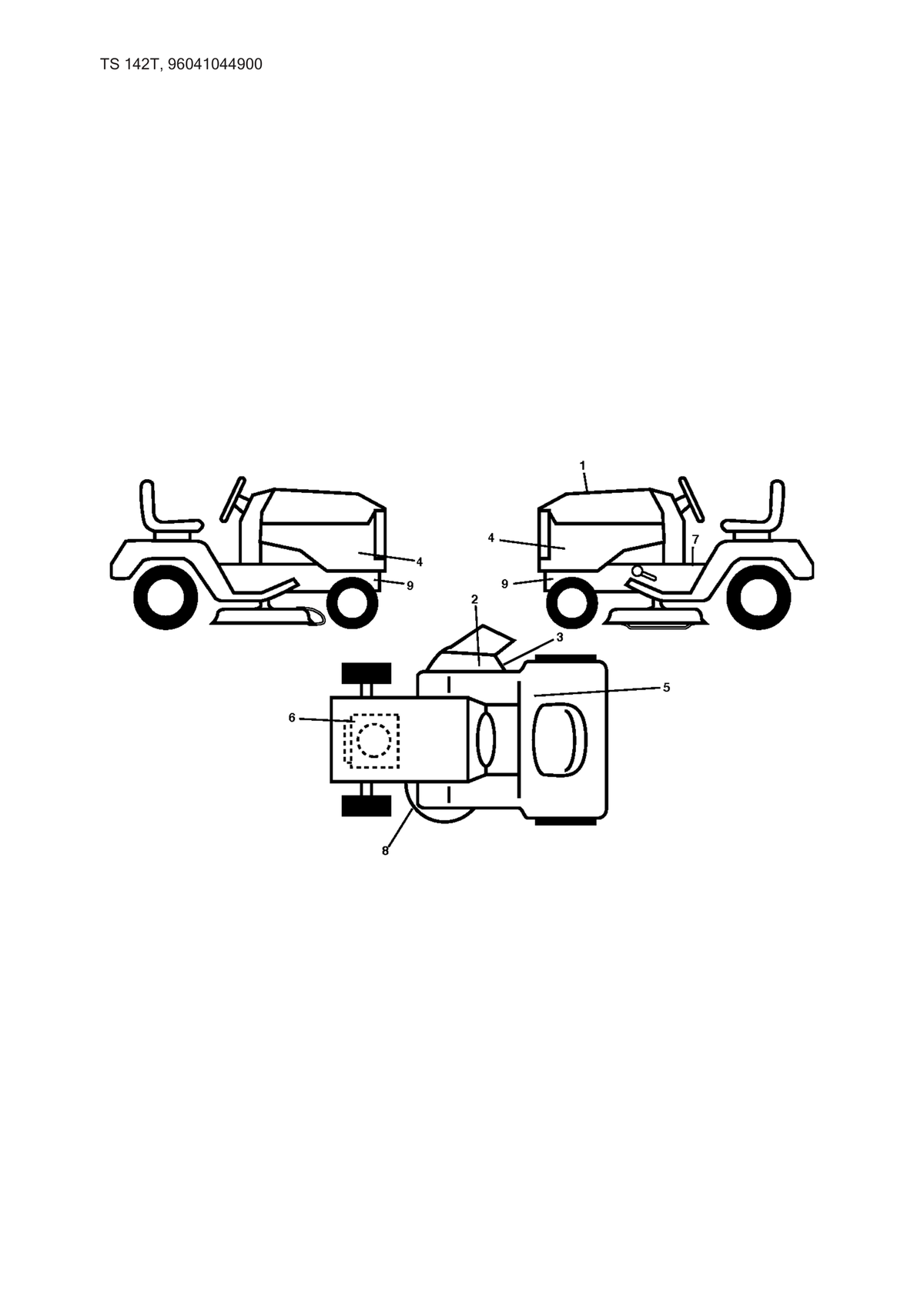Husqvarna 581580001 onderdelentekening - positie 8