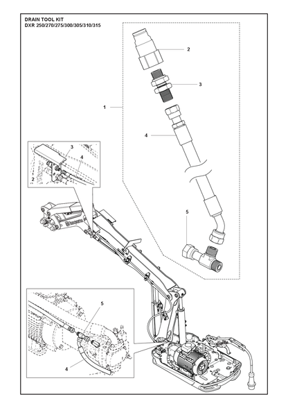 Husqvarna 582555201 onderdelentekening - positie 5