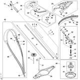 STIHL FA017107100 Steel positie 1 technische tekening