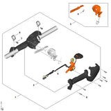 STIHL FA014403026 Kabelboom positie 5 technische tekening