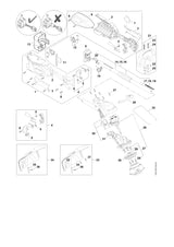 STIHL FA056003200 Ventilator positie 38 technische tekening