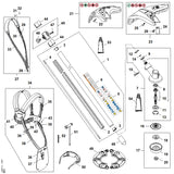 STIHL FA087107105 Steel positie 1 technische tekening
