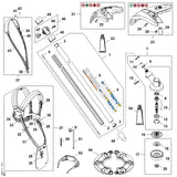 STIHL 4144-640-7301 Rondselset positie 10 technische tekening