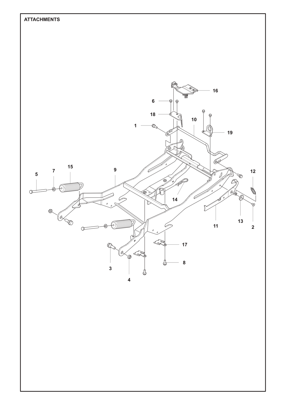 Husqvarna 523064206 onderdelentekening - positie 9