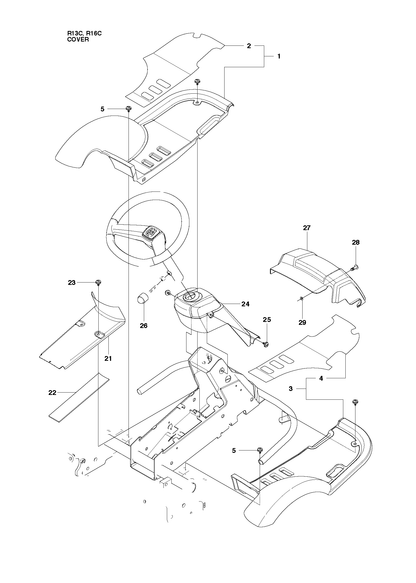 Husqvarna 544248403 onderdelentekening - positie 4