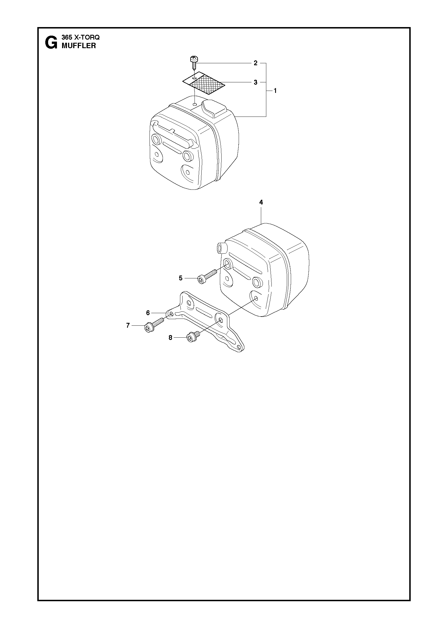 Husqvarna 503766402 onderdelentekening - positie 3