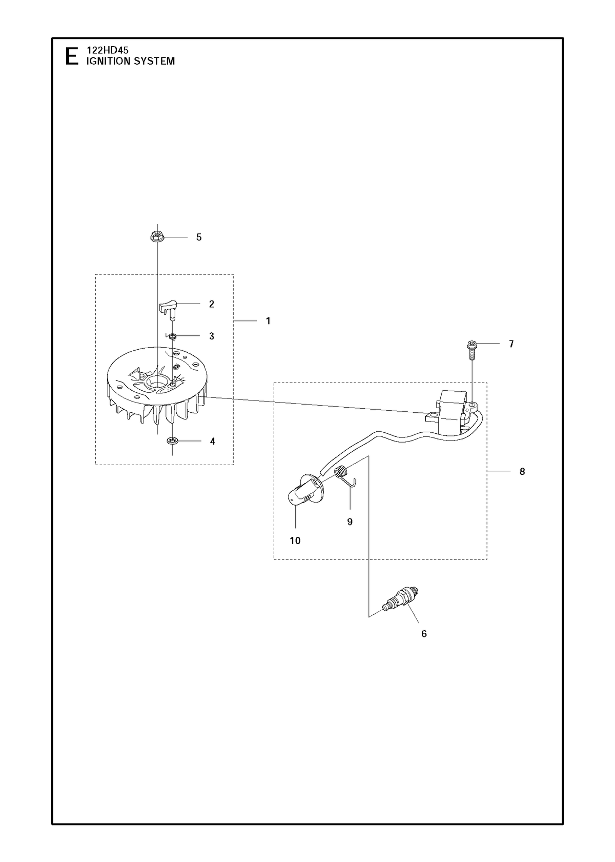 Husqvarna 525739501 onderdelentekening - positie 1