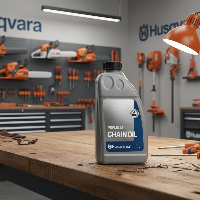 Husqvarna Minerale Zaagkettingolie - 1 liter-keizers.nu