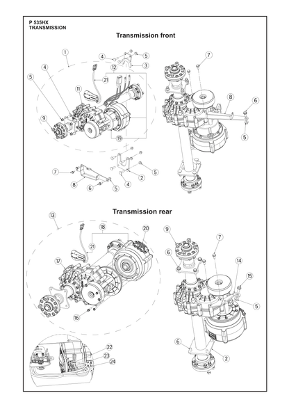 Husqvarna 529601601 onderdelentekening - positie 12