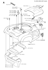 Husqvarna 535130308 onderdelentekening - positie 23