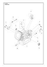 Husqvarna 599348935 onderdelentekening - positie 6