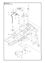 Husqvarna 506905702 onderdelentekening - positie 15