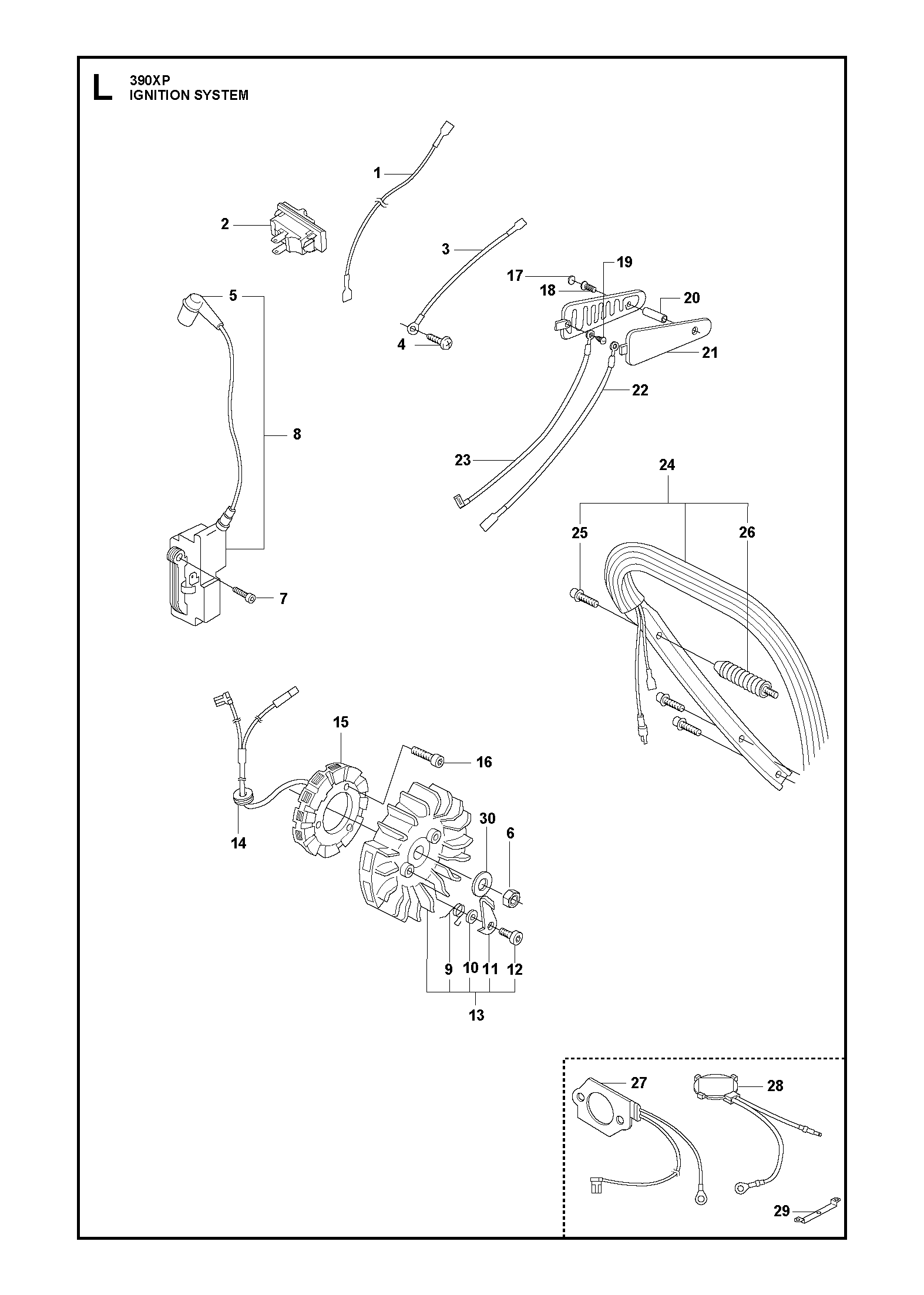 Husqvarna 501795102 onderdelentekening - positie 17